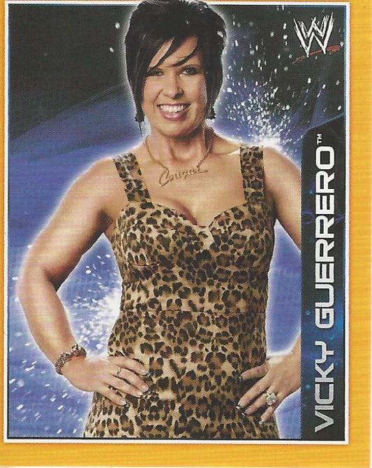 WWE Topps A-Z Sticker Collection 2014 Vicky Guerrero #123