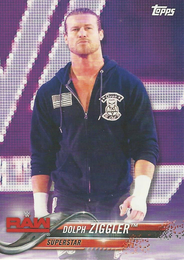 WWE Topps Then Now Forever 2018 Dolph Ziggler #123