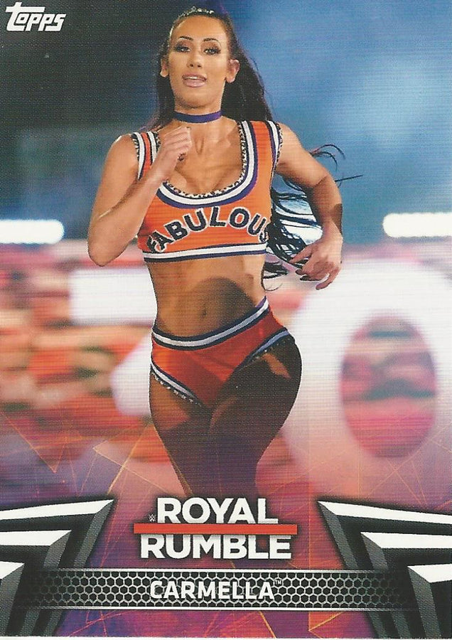 WWE Topps Women Division 2019 Carmella RR23 trading card PW Catalog