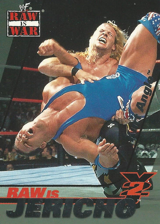 WWF Fleer Raw 2001 Chris Jericho 4 of 15 trading card PW Catalog