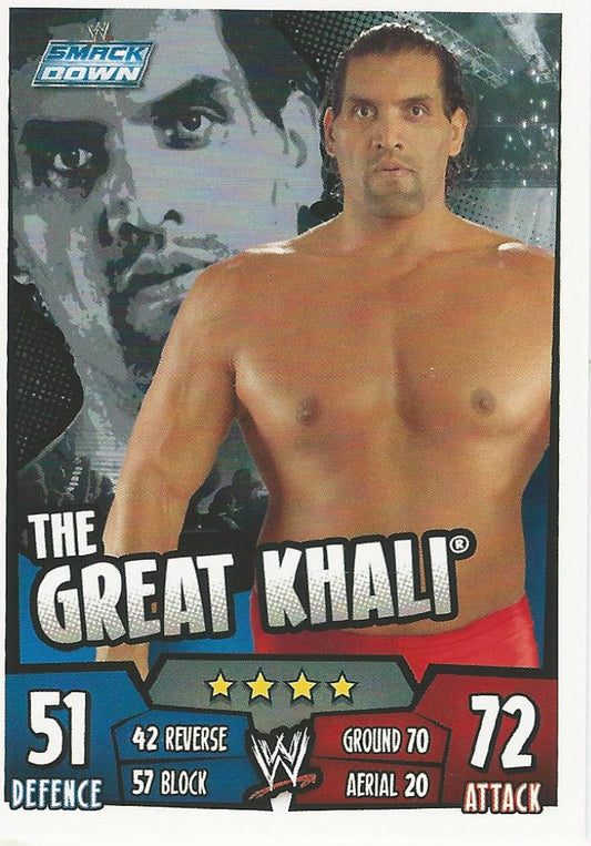 WWE Topps Slam Attax Rumble 2011 The Great Khali #123
