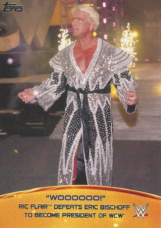 WWE Topps 2015 Ric Flair 3 of 10 trading card PW Catalog