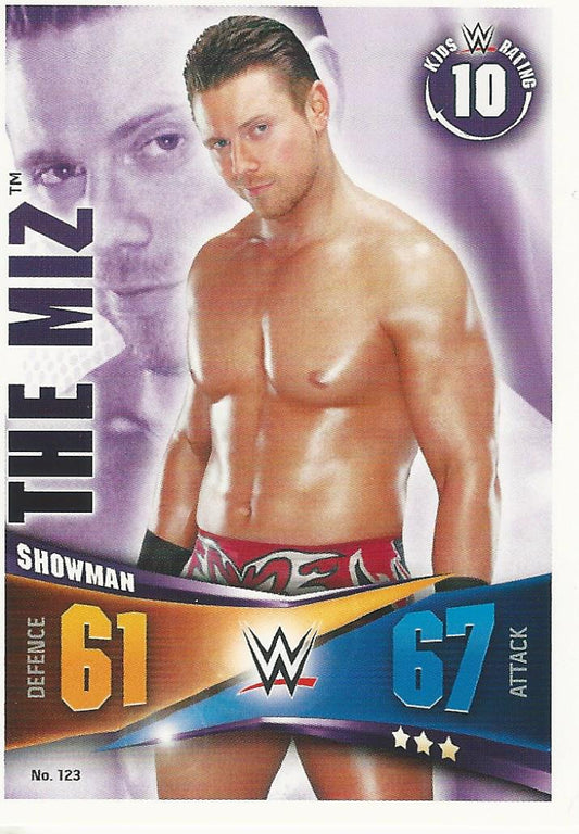 WWE Topps Slam Attax Rivals 2014 The Miz #123