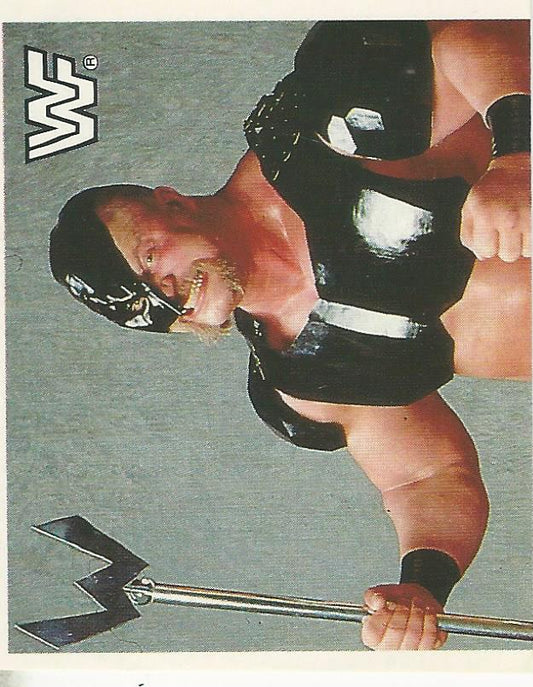 WWF Merlin Sticker Collection 1990 Warlord #123