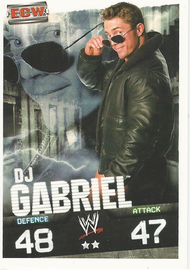 WWE Topps Slam Attax Evolution 2010 DJ Gabriel #123