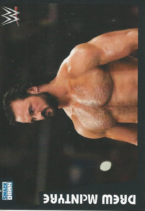 WWE Panini 2022 Sticker Collection Drew McIntyre #123