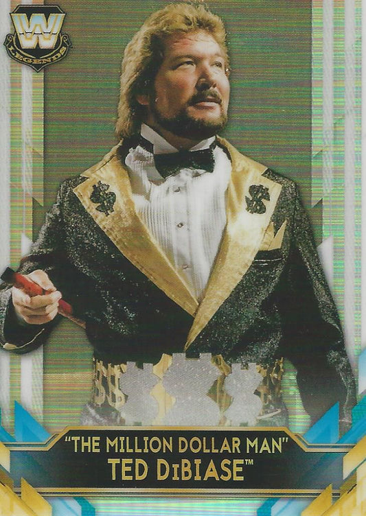 WWE Topps Chrome 2020 Million Dollar Man Ted DiBiase BL-23