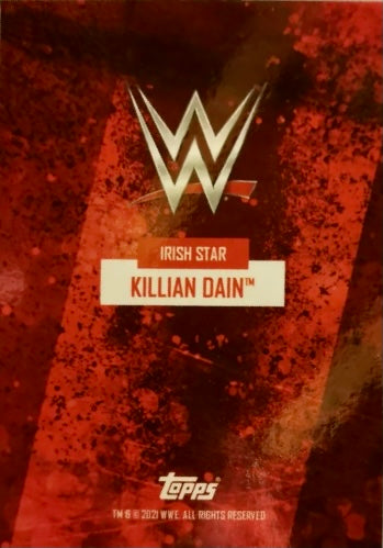 Irish Star – Killian Dain trading card PW Catalog