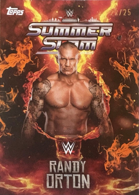 Randy Orton trading card PW Catalog