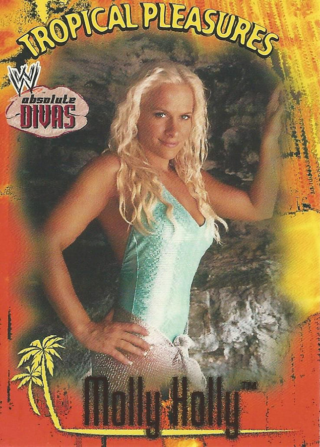 WWE Fleer Absolute Divas 2002 TP 9 of 10 Molly Holly trading card PW Catalog