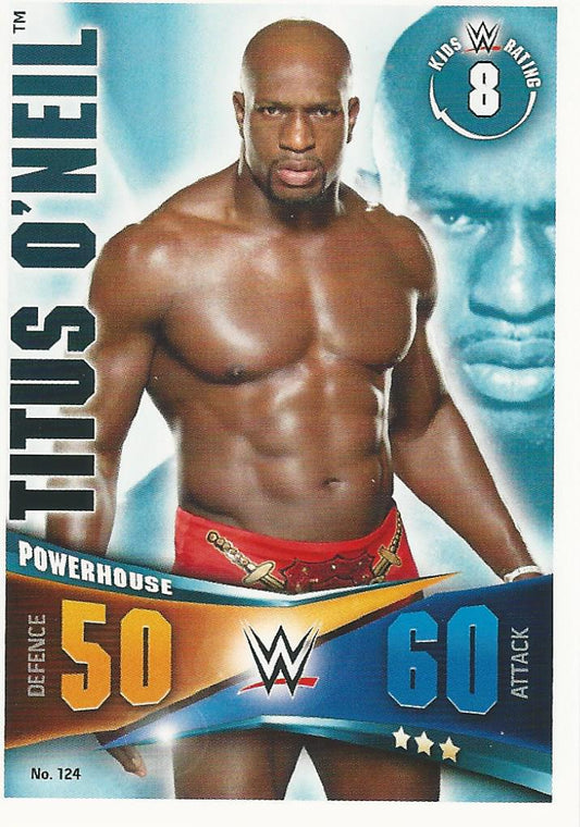 WWE Topps Slam Attax Rivals 2014 Titus O'Neil #124
