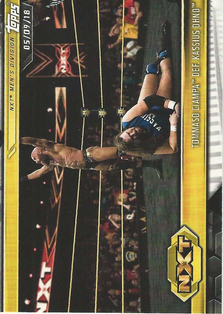 WWE Topps NXT 2019 Tommaso Ciampa #24