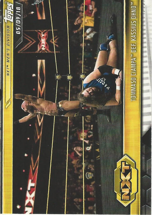 WWE Topps NXT 2019 Tommaso Ciampa #24