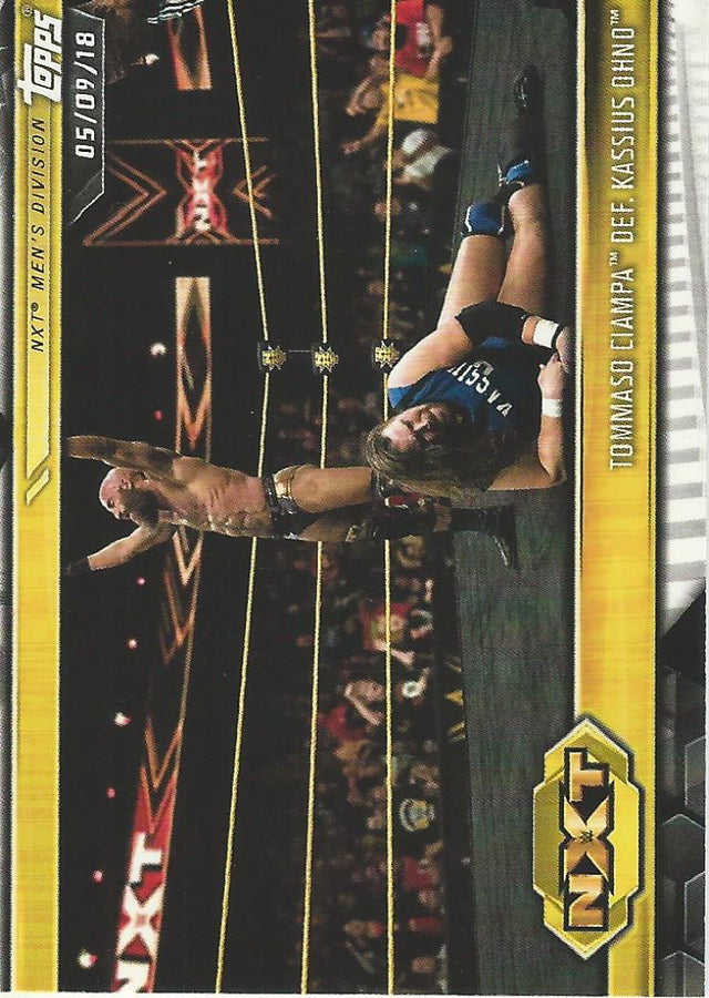WWE Topps NXT 2019 Tommaso Ciampa #24