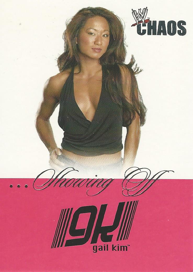 WWE Fleer Chaos 2004 Gail Kim SO 16 of 16 trading card PW Catalog