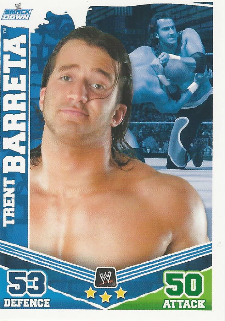 WWE Topps Slam Attax Mayhem 2010 Trent Barreta #124