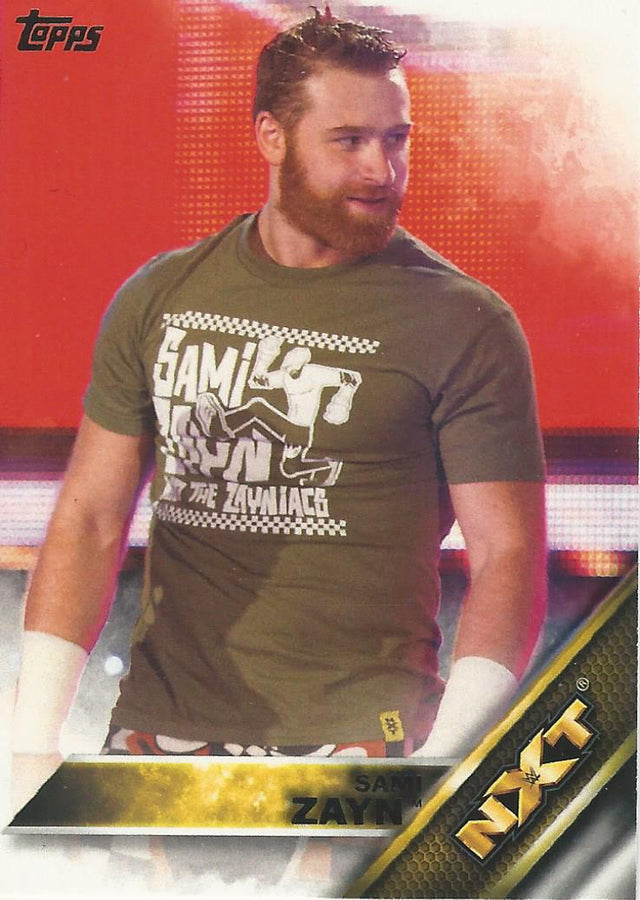 WWE Topps 2016 Sami Zayn #24