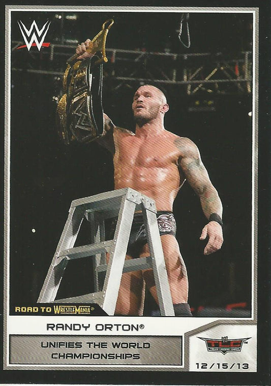 WWE Topps Road to Wrestlemania 2014 Randy Orton #64