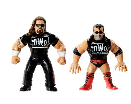 WWE Mattel Retro NWO Scott Hall & Kevin Nash Ringside Exclusive