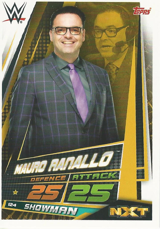 WWE Topps Slam Attax Universe 2019 Mauro Ranallo #124