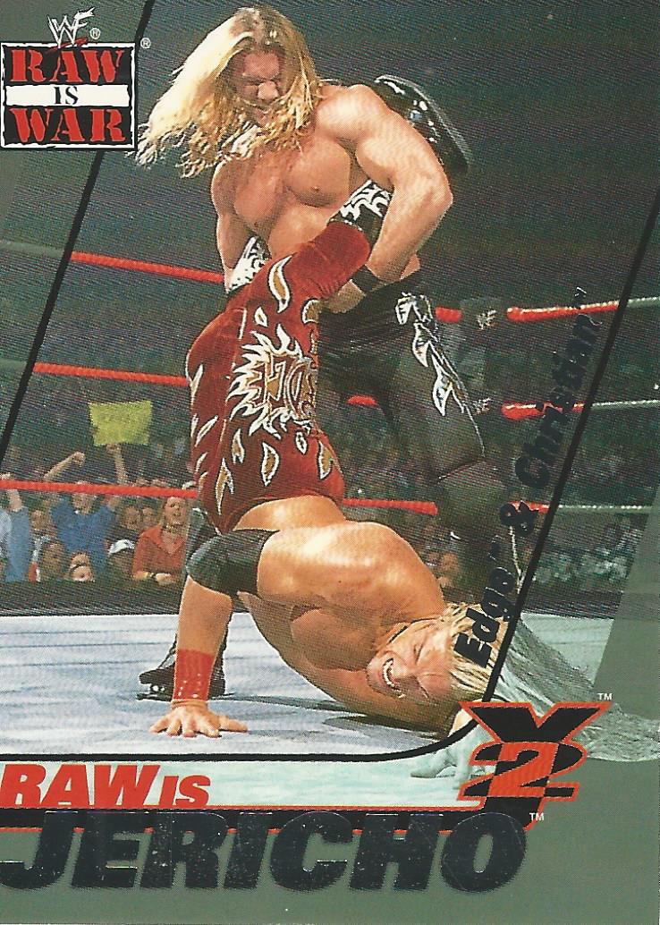 WWF Fleer Raw 2001 Chris Jericho 5 of 15 trading card PW Catalog