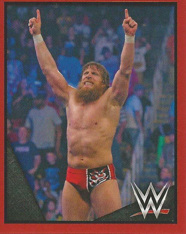 WWE Topps Then Now Forever 2016 Stickers Daniel Bryan #124
