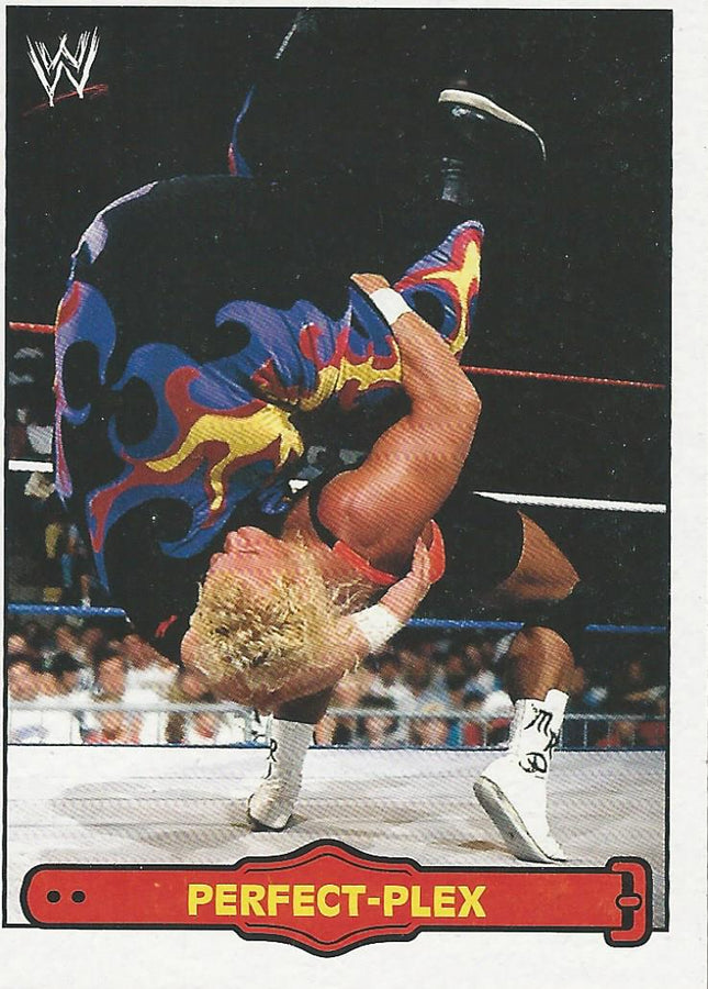 WWE Topps Heritage 2012 Mr Perfect 4 of 55 trading card PW Catalog