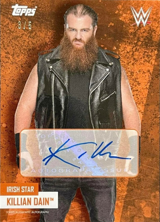 Irish Star – Killian Dain trading card PW Catalog