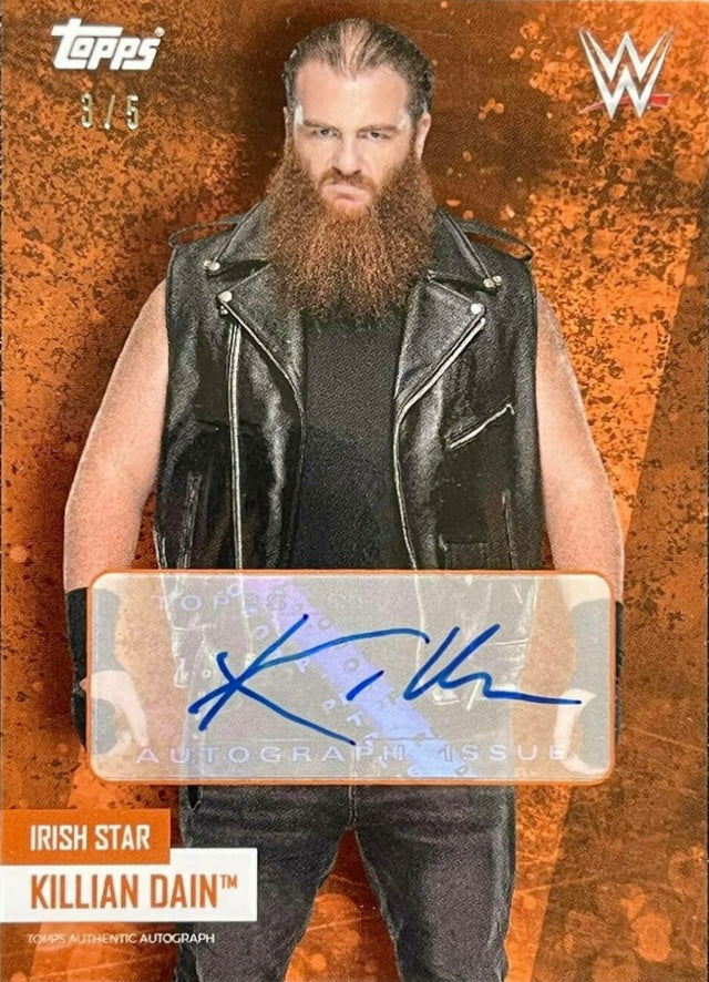 Irish Star – Killian Dain trading card PW Catalog