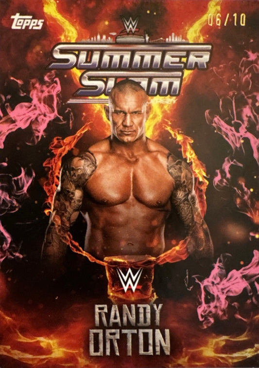 Randy Orton trading card PW Catalog