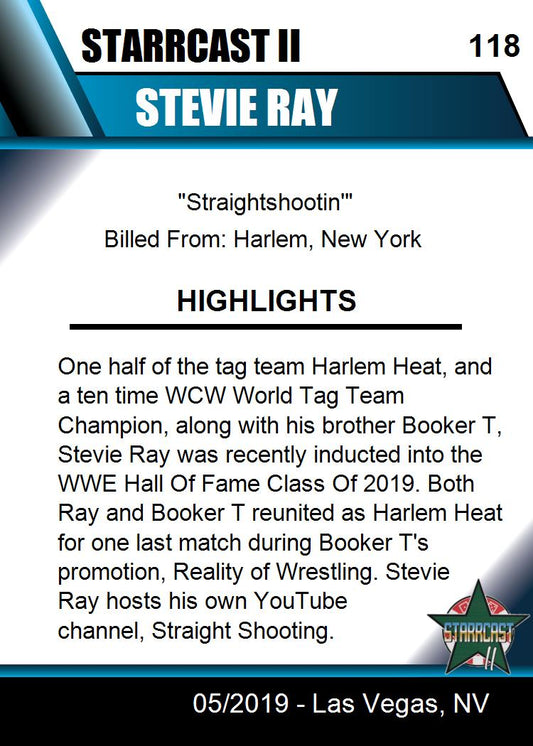 Stevie RAY trading card PW Catalog