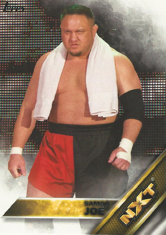 WWE Topps 2016 Samoa Joe #25
