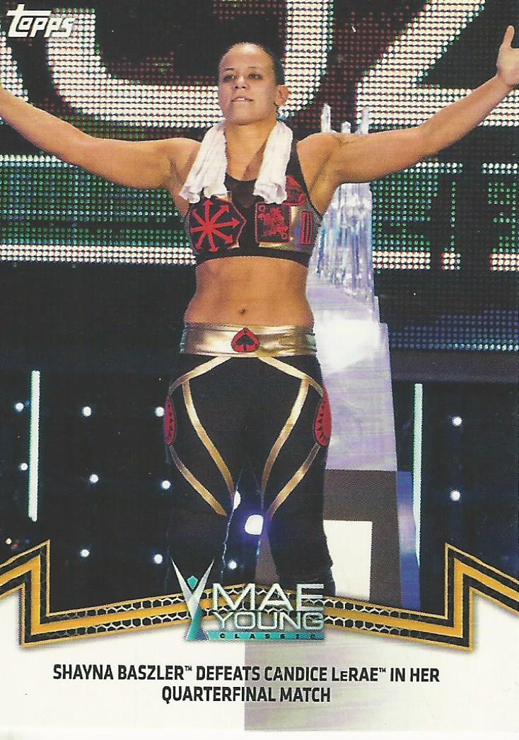 WWE Topps Women Division 2018 Shayna Baszler NXT-25 trading card PW Catalog