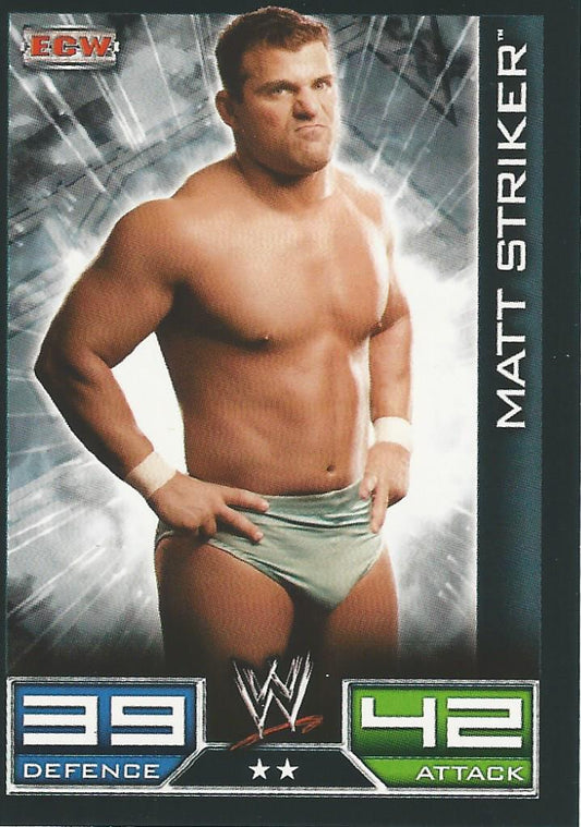 WWE Topps Slam Attax 2008 Matt Striker #125