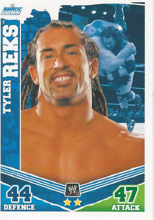 WWE Topps Slam Attax Mayhem 2010 Tyler Reks #125