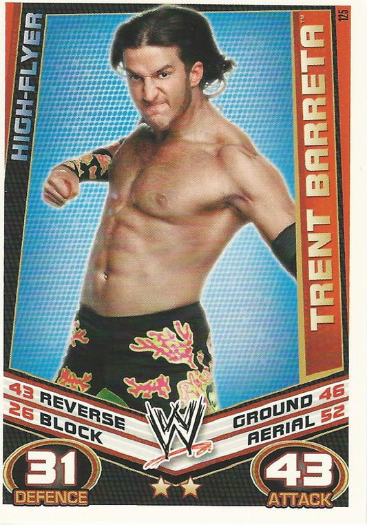 WWE Topps Slam Attax Rebellion 2012 Trent Barreta #125
