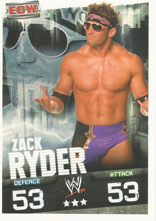 WWE Topps Slam Attax Evolution 2010 Zack Ryder #125