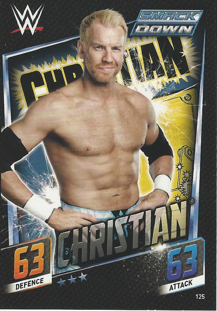 WWE Topps Slam Attax 2015 Then Now Forever Christian #125