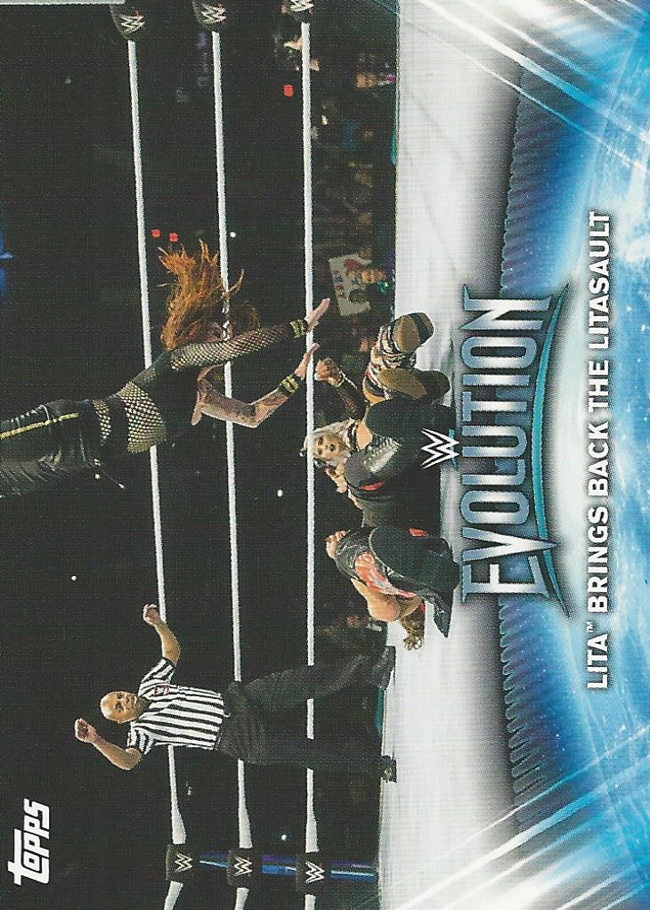WWE Topps Women Division 2019 Lita WE1 trading card PW Catalog