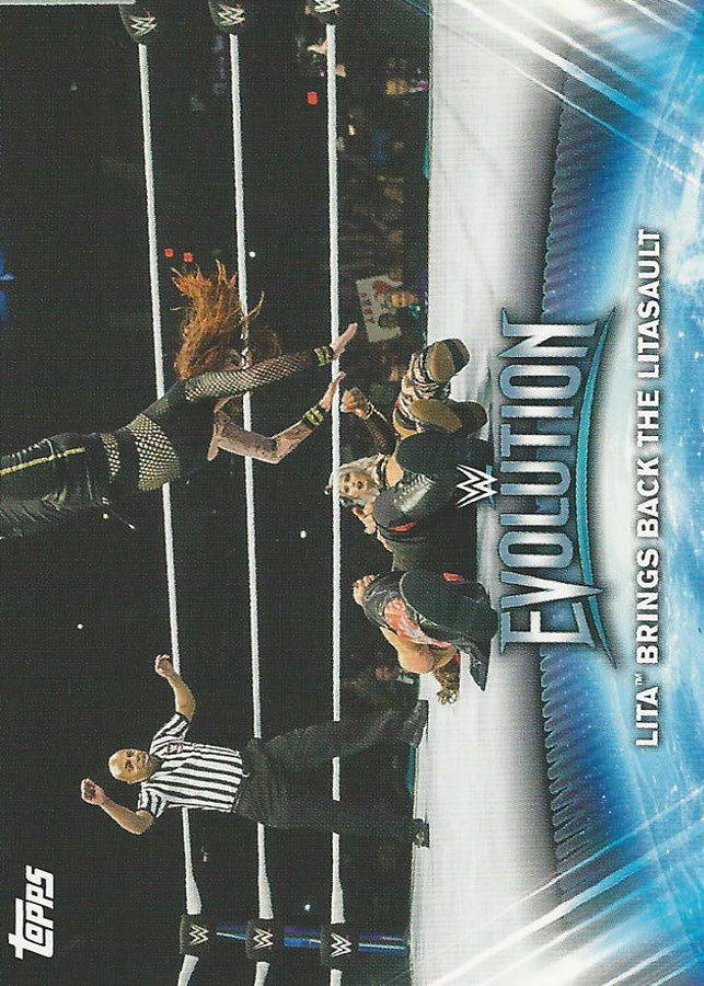 WWE Topps Women Division 2019 Lita WE1 trading card PW Catalog