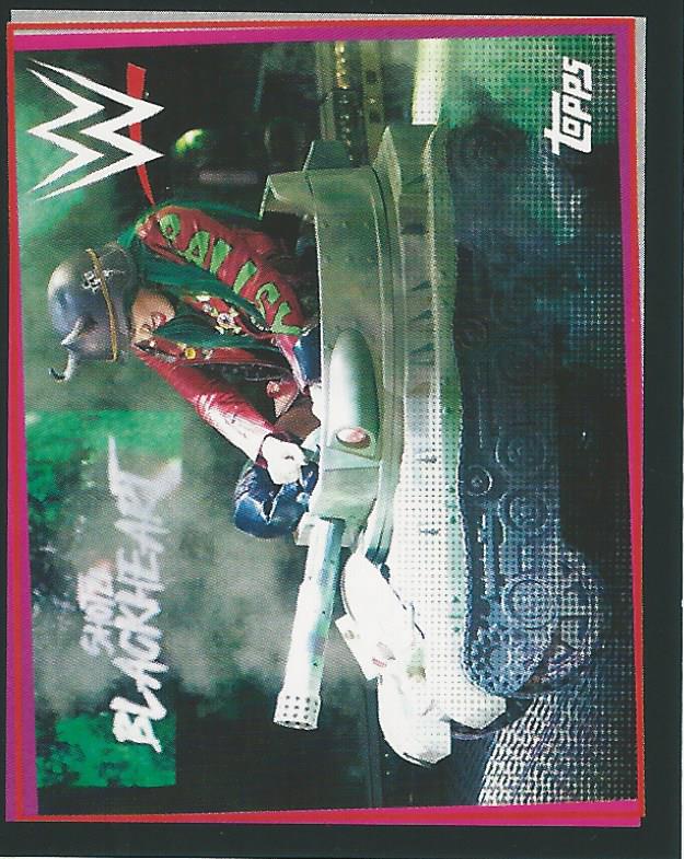WWE Topps Road to Wrestlemania Stickers 2021 Shotzi Blackheart #125