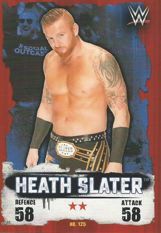 WWE Topps Slam Attax Takeover 2016 Heath Slater #125