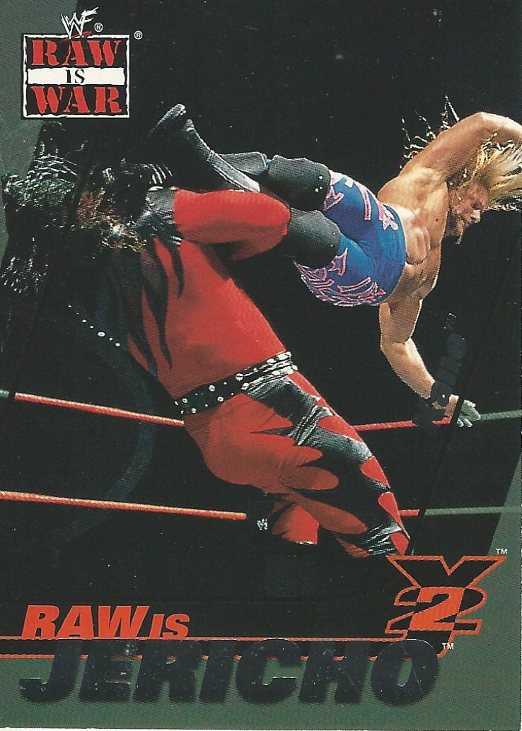 WWF Fleer Raw 2001 Chris Jericho 6 of 15 trading card PW Catalog