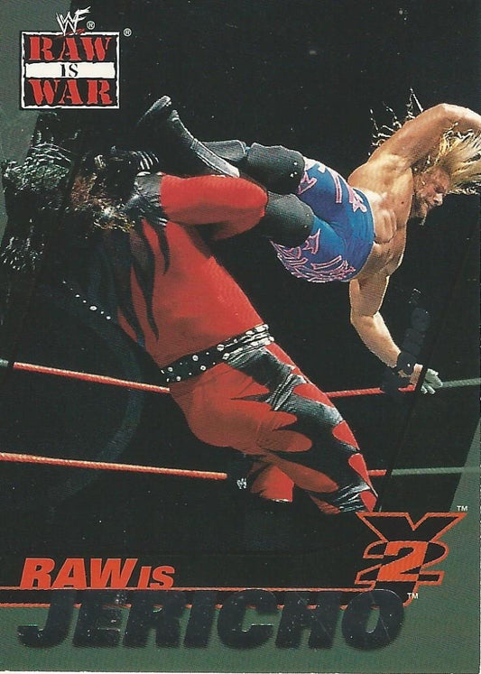 WWF Fleer Raw 2001 Chris Jericho 6 of 15 trading card PW Catalog