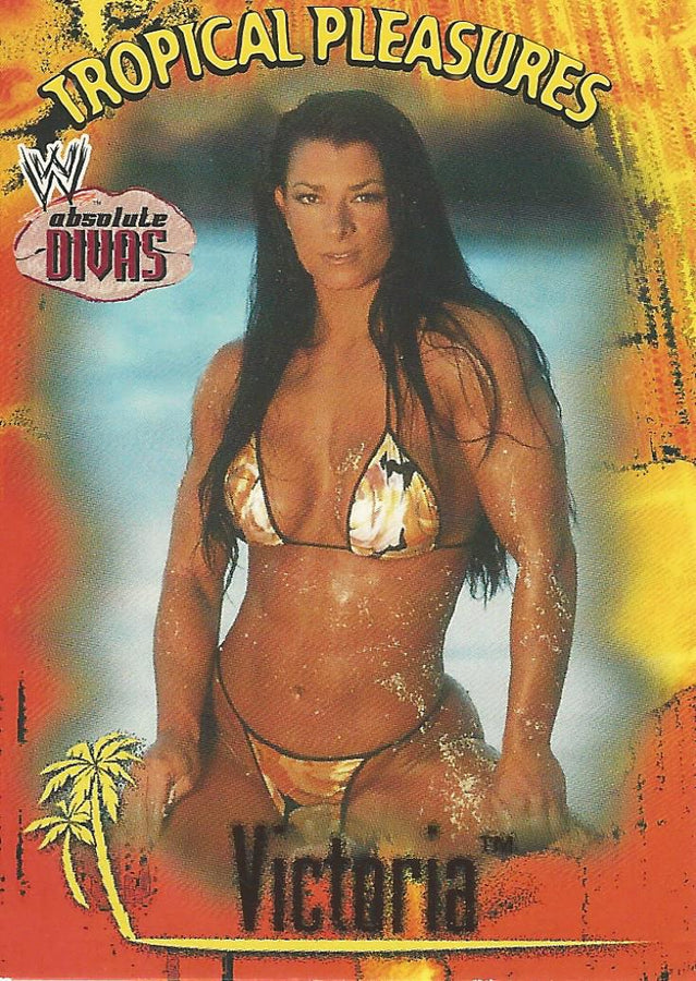 WWE Fleer Absolute Divas 2002 TP 10 of 10 Victoria trading card PW Catalog
