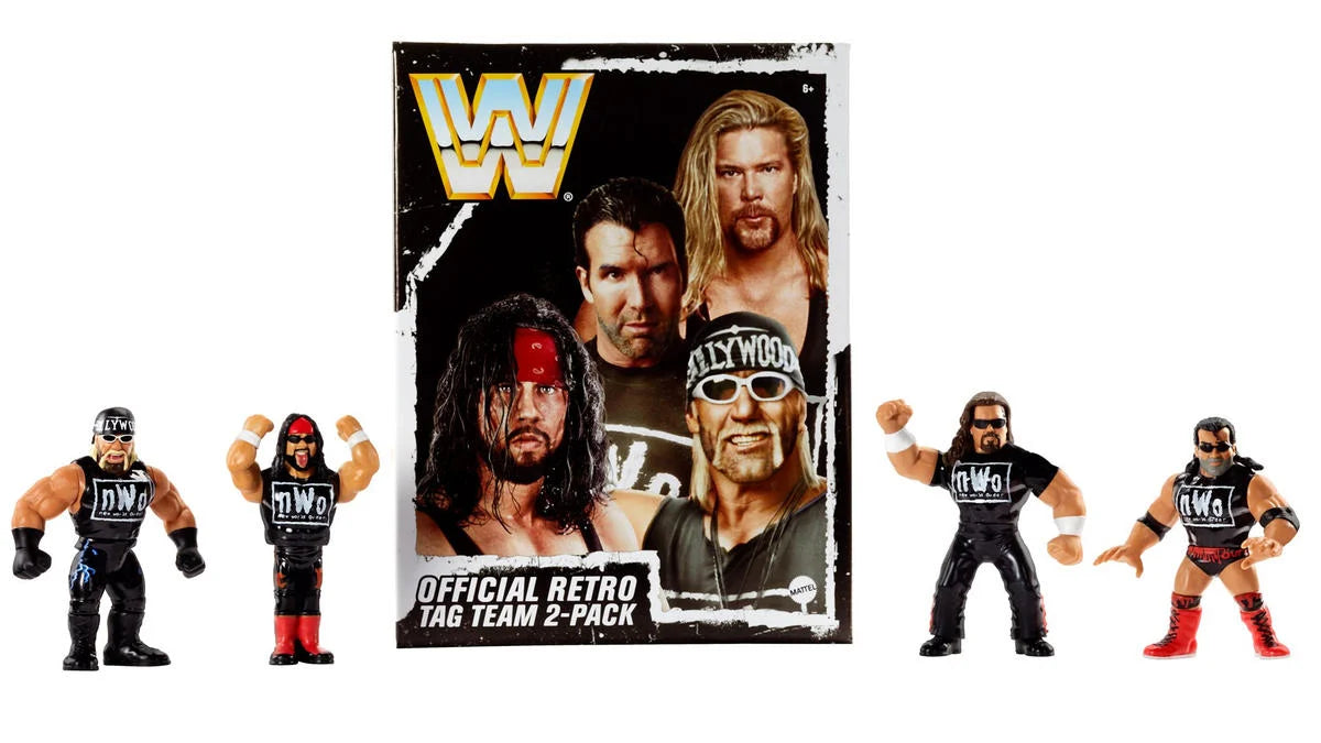 WWE Mattel Retro NWO Scott Hall & Kevin Nash Ringside Exclusive