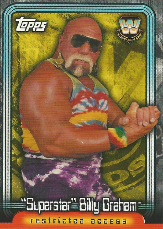 WWE Topps Insider 2006 Billy Graham L19 trading card PW Catalog