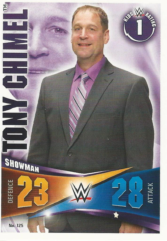 WWE Topps Slam Attax Rivals 2014 Tony Chimel #125