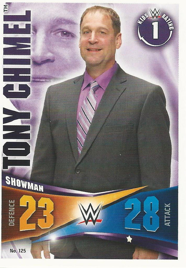 WWE Topps Slam Attax Rivals 2014 Tony Chimel #125