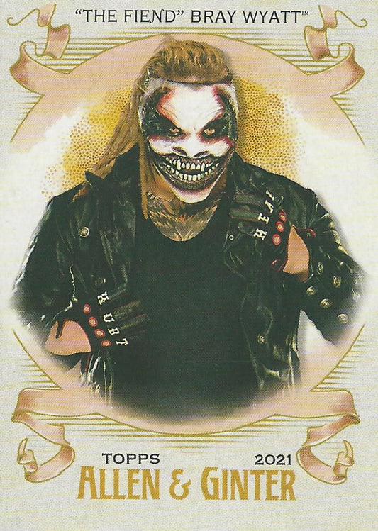 WWE Topps Heritage 2021 Bray Wyatt AG-25 trading card PW Catalog